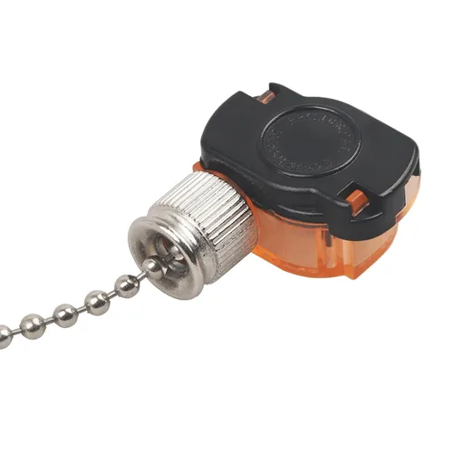 Vista 5 de 2 interruptores de luz para ventilador de techo, interruptor de lámpara de ventilador E87438 con cadena de cuentas de 11 pulgadas, encendido