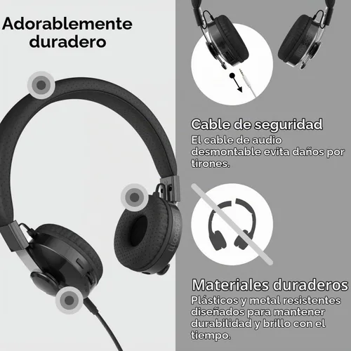 Vista 3 de LilGadgets Untangled Pro Premium - Auriculares inalámbricos Bluetooth para niños (varios colores disponibles)