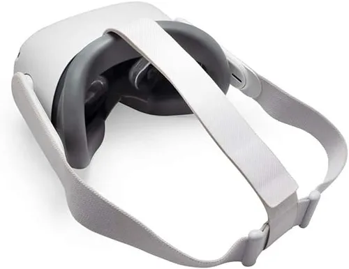 Vista 7 de VR Cover for Meta Oculus Quest 2 - Silicone Meta Oculus Quest 2 Face Cover (Grey)