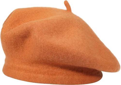 Vista 76 de ZLYC - Boina francesa de lana unicolor para mujeres y niñas