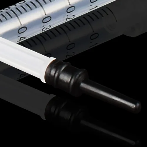 Vista 8 de Jeringa de 1 cc/ml con herramientas de laboratorio de aguja de 0.95 oz y 1/2 pulgadas, paquete de 20 Cada uno envuelto individualmente