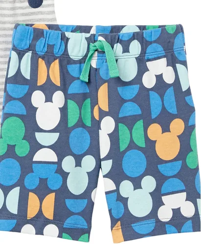 Vista 2 de Tienda Essentials Disney Marvel Pantalones cortos de Star Wars para bebés para niños paquete múltiple