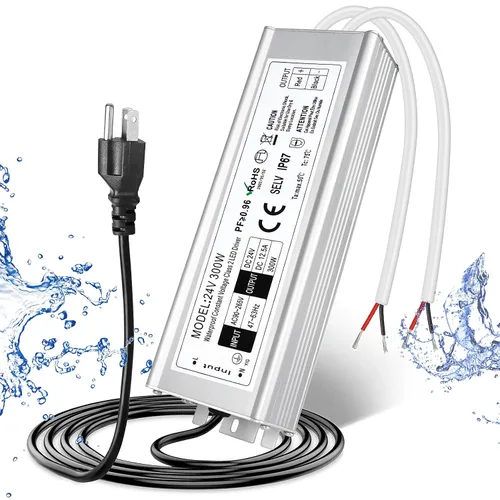 Vista 15 de Fuente de alimentación LED de 12V 30W, transformador adaptador controlador LED IP67 impermeable 12V 110V CA a 12V CC de bajo voltaje con enchufe