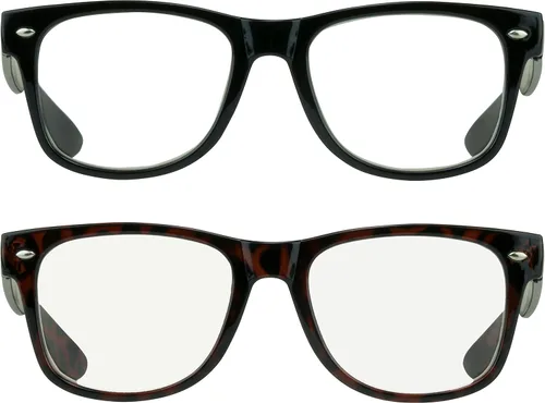 Vista 8 de proSPORT Gafas de lectura inspiradas retro vintage para hombres y mujeres, con alta ampliación disponible