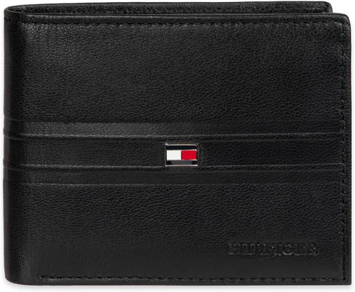 Vista 8 de Tommy Hilfiger Cartera Passcase para hombre con ventana de identificación removible Negro