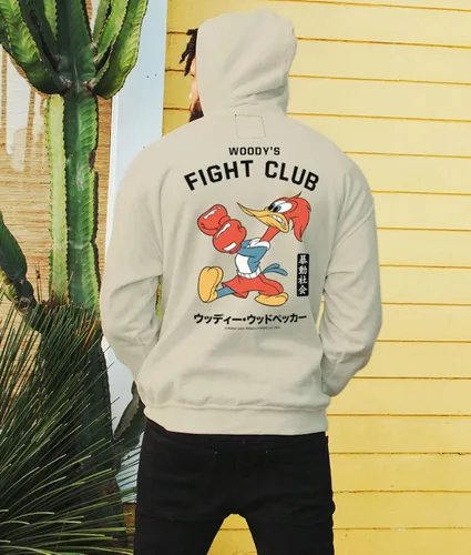 Vista 3 de Riot Society Sudadera con capucha estampada o bordada para hombre