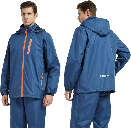 Vista 4 de Trajes de lluvia para hombre impermeables