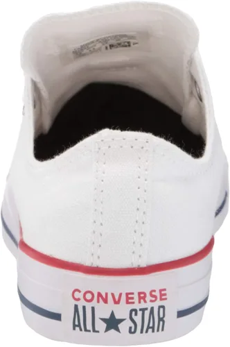 Vista 3 de Converse Chuck Taylor All Star Ox Low Top Classic Optic White Tenis unisex Blanco