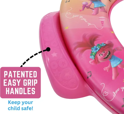 Vista 4 de NBC Universal Trolls - Asiento suave para orinal