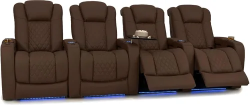 Vista 41 de Seatcraft Virtuoso 365 - Asiento de cine en casa (3 unidades), color ébano