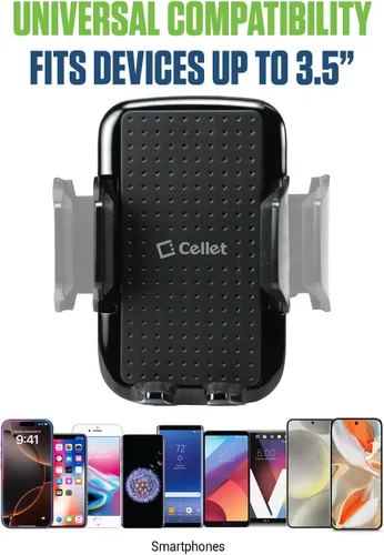 Vista 6 de Cellet Soporte de ventilación, compatible con iPhone 12 Pro Max, soporte de dispositivo electrónico portátil