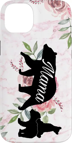 Vista 15 de Mama Bear Mom Gift Phone Holder - 2 Cubs Kiddo Mom Case for iPhone 17