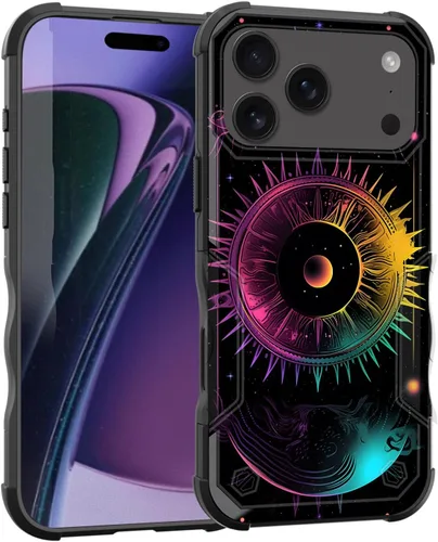Vista 75 de Funda para iPhone Air, [doble capa] [protección contra caídas de grado militar de 10 pies] Funda resistente a prueba de golpes para iPhone Air