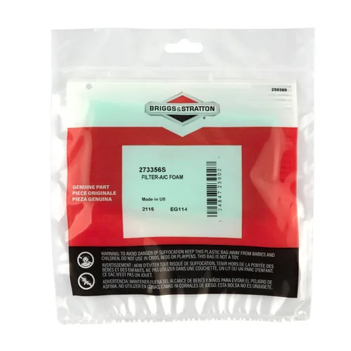 Vista 3 de Briggs & Stratton Filtro de aire de espuma 273356S