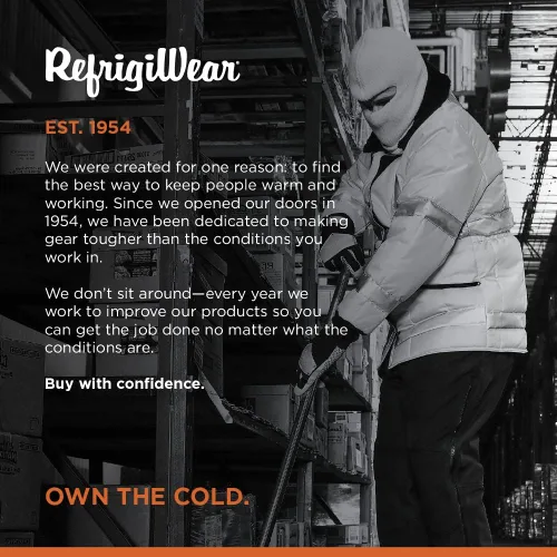Vista 5 de RefrigiWear Máscara facial de pasamontañas de punto acrílico de doble capa