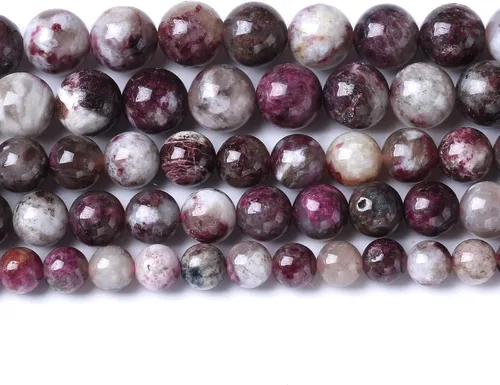 Vista 46 de 45 Cuentas de Piedra Natural de 5⁄16 Pulgadas (8 mm) con Cuentas de Amazonita Azul para Hacer Joyería AAA Redondas Cuentas Sueltas Piedras