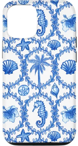 Vista 28 de Funda con estampado hawaiano para iPhone 16, nieta costera, niña de coco