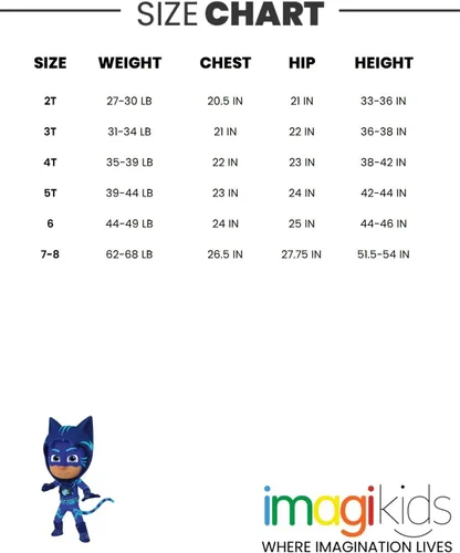 Vista 7 de PJ Masks Catboy Gekko Owlette - Sudadera de forro polar con media cremallera para niños pequeños