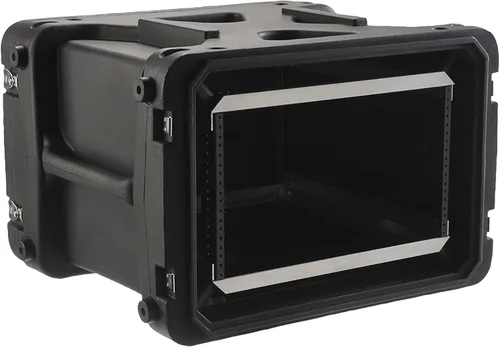 Vista 4 de SKB 1SKB-R906U20 Roto-Molded 6U 20" Deep Shockmount Rack Case
