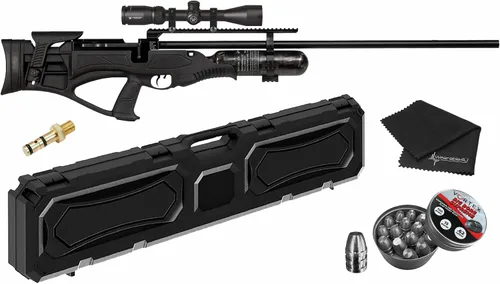 Vista 9 de Piledriver Bullpup - Rifle de aire PCP con palanca lateral con paquete incluido