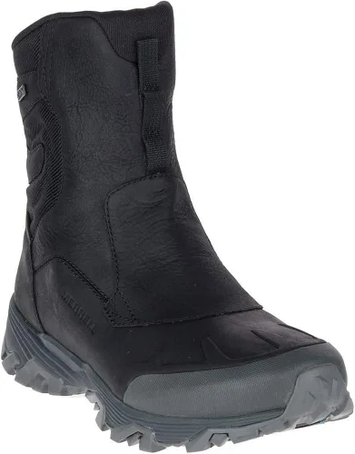 Vista 7 de Merrell Coldpack Ice, Botas de nieve polares impermeables de hombre con cremallera de 8 pulgadas