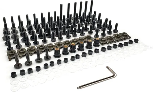 Vista 4 de TCHAU Kits de carrocería para Kawasaki Versys 1000 ZX12R ZX6R ZX636R ZX6RR ZX9R ZZR600 Universal motocicleta carenado cuerpo tornillo tornillo