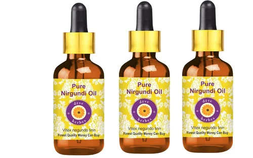 Vista 10 de Deve Herbes Pure Nirgundi Aceite (Vitex negundo Linn) 0.2 fl oz (0.16 oz)