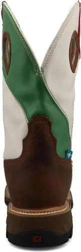 Vista 4 de Twisted X Men's 11" Western Work Boot, Safety Toe, Ginger & Pear, 7 D