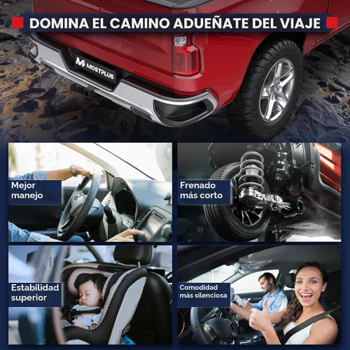 Vista 5 de MOSTPLUS 189105 139105 Conjunto completo de puntal delantero compatible con Chevy Silverado/GMC Sierra 1500 2007-2013 (juego de 2)