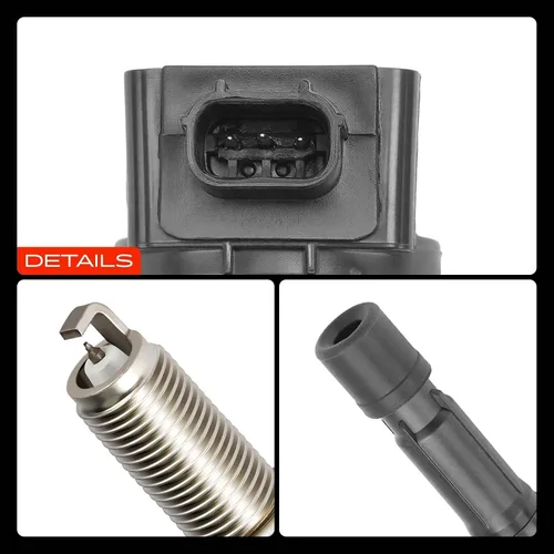 Vista 9 de A-Premium Bobinas de Encendido y Kits de Bujías Compatibles con Acura TSX 2009-2014 L4 2.4L