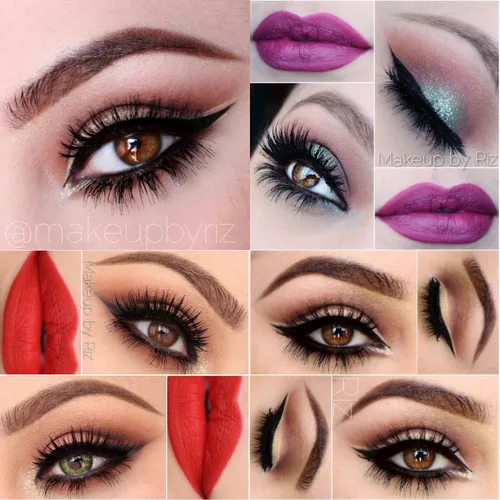Vista 4 de Elegant Lashes Trio Flare - Pestañas individuales X-SHORT negras (paquete de docena profesional, 12 bandejas)