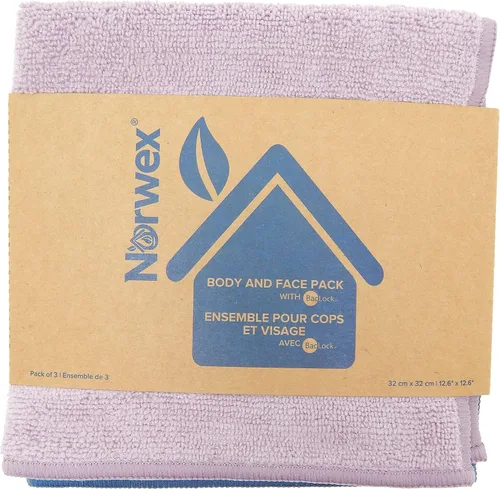 Vista 4 de Norwex Tranquil Body Pack (tres paños: denim, lavanda, vainilla)