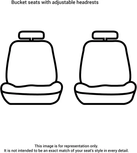 Vista 7 de Covercraft Polycotton SeatSaver Fundas para Asientos Personalizadas Compatible con Ford F-150 2019-2020, Ford F-250/F-350/F-450/F-550 2019-2022