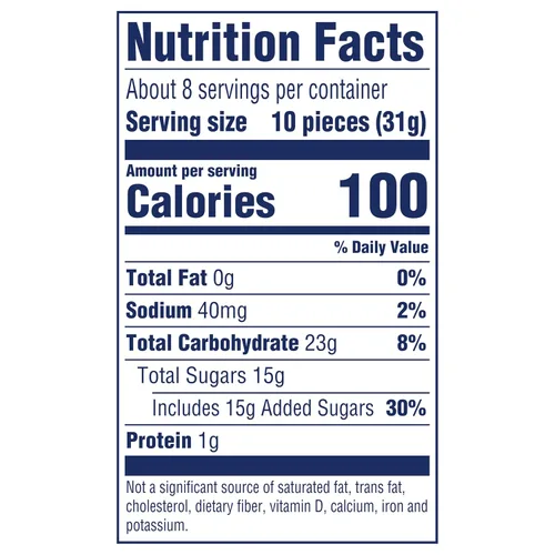 Vista 2 de SweeTarts Gomitas Fruity Splitz, caramelo, dulce y agridulce, bolsa resellable, 9 oz