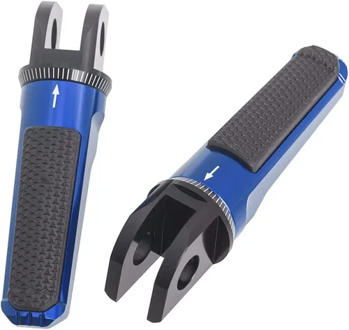 Vista 11 de Estriberas delanteras antideslizantes de goma para motocicleta Kawasaki Z650/Z900 2017-2021 para ER6F/ER6N 2006-2016 para Suzuki GSXR600/GSXR750