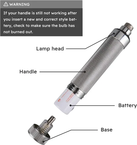 Vista 3 de Batería de repuesto para Welch Allyn 72200, recargable, 3.5 V 800 mAh, batería de níquel-cadmio