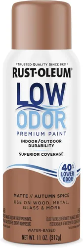 Vista 28 de Rust-Oleum - Pintura en aerosol prémium de bajo olor, gris ancla brillante Olor 40% menor que las pinturas en aerosol tradicionales, durabilidad