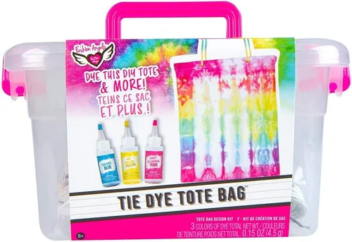 Vista 13 de Fashion Angels Care Bears - Kit de teñido anudado, juego de camiseta sin mangas, incluye tintes no tóxicos, camiseta sin mangas, guantes, bandas