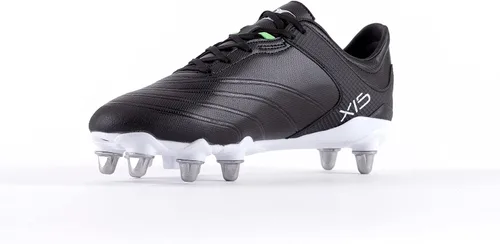 Vista 6 de Gilbert Sidestep X15 - Botas de rugby con 8 pernos, tallas 6.5 a 15.5 de EE. UU