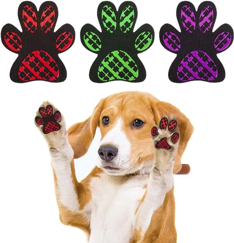 Vista 9 de BEAUTYZOO Protector de Patas de Perro para Pavimento Caliente, Agarres Antideslizantes para las Patas de Perros Mayores, Almohadillas de Tracción
