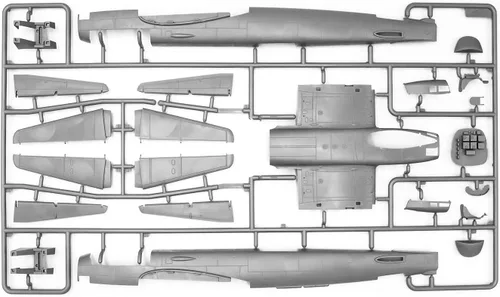 Vista 6 de ICM 48240 - Ju 88D-1, avión de reconocimiento alemán de la Segunda Guerra Mundial - Kit de modelo militar de plástico - Escala 1:48