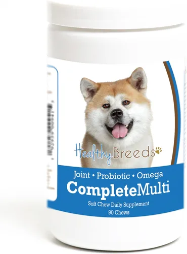 Vista 324 de Healthy Breeds Affenpinscher todo en uno multivitamínico suave masticable 60