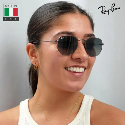 Vista 68 de Ray-Ban RB3548N Lentes planas hexagonales, gafas de sol cuadradas y redondas con kit oficial de gafas