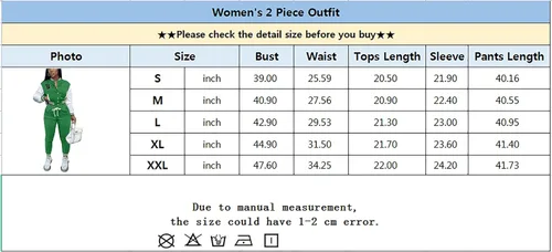 Vista 7 de Fooullaide Conjunto deportivo de 2 piezas para mujer, sudadera con botones y pantalones
