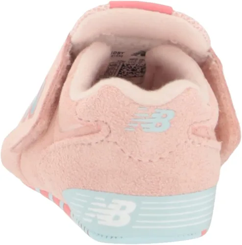Vista 3 de New Balance Tenis 574 V1 para cuna con gancho y bucle para niños