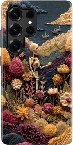 Vista 28 de DorisMax Funda para Samsung Galaxy S24 Plus, bonita funda floral estética