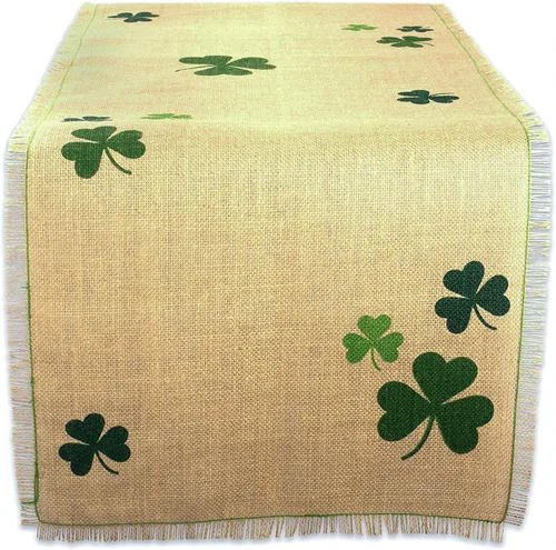 Vista 15 de DII Juego de manteles individuales reversibles de la colección del Día de San Patricio, 13 x 19, herradura de trébol, 4 piezas