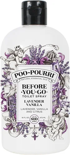Vista 21 de Poo-Pourri Before-You-Go - Aerosol para inodoro, Bamboo Rain, 2 onzas líquidas, hasta 100 usos, desodorante para baño con aceites esenciales