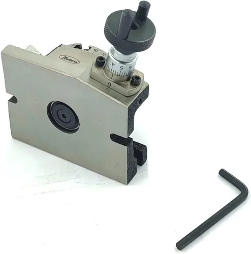 Vista 5 de MESA ROTATIVA DE FRESADO DE 3"/ 80 MM CON 70 MM 4 MANDÍBULAS INDEPENDIENTE