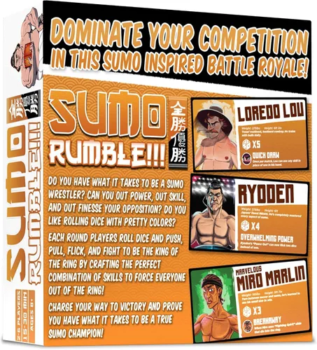 Vista 2 de Sumo Rumble, juego de batalla real de sumo basado en dados